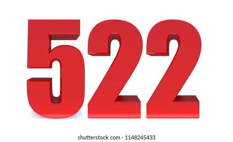 3D Lotto Number: 522 .